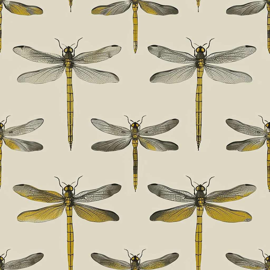 Dragonfly Disco Wallpaper