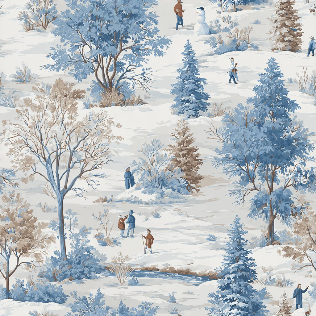 Winter Stroll Wallpaper